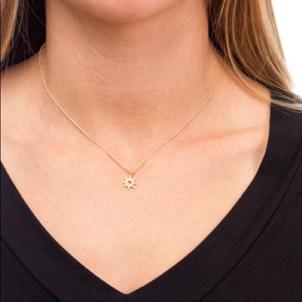 SILVER GOOD VIBES ONLY ♡ Gift Necklace - Picture 4 of 5